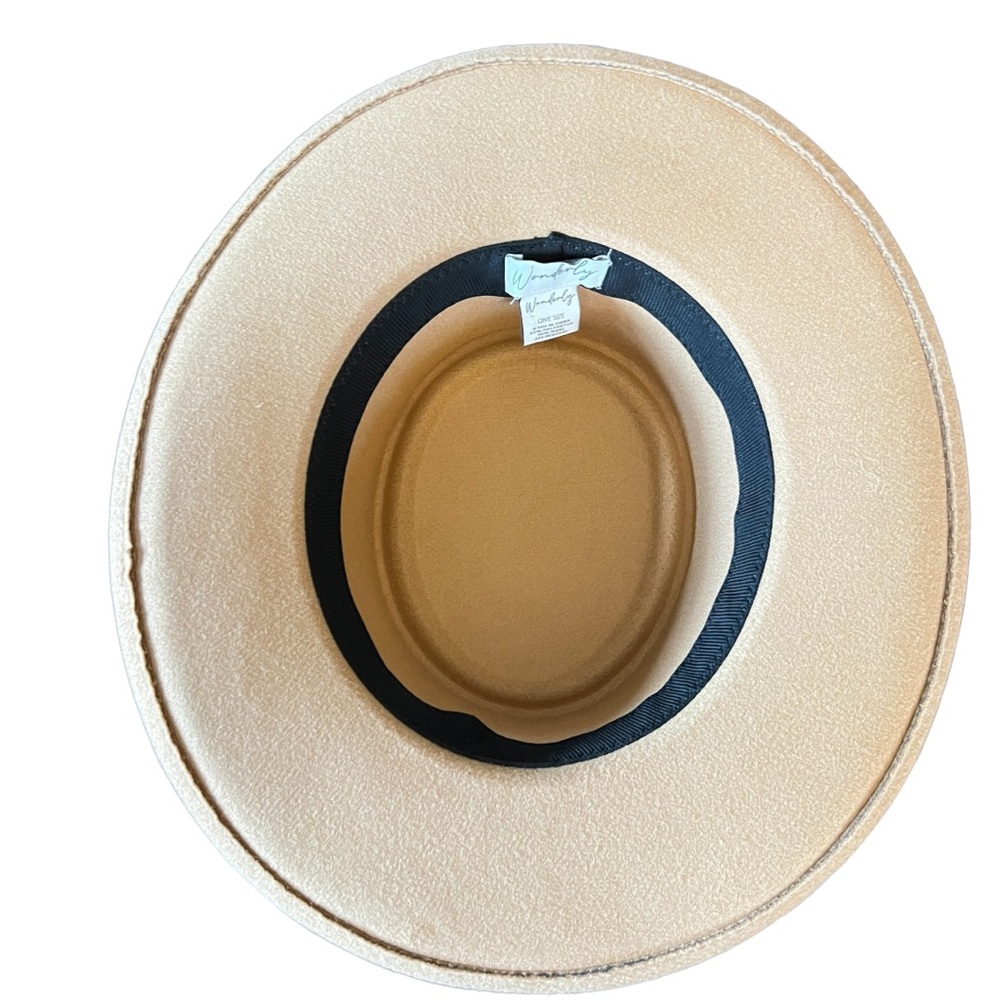 Wonderly OS Camel Panama Hat - Picture 9 of 12